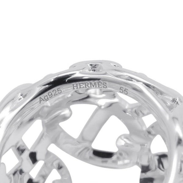 エルメス リング シェーヌダンクル アンシェネTGM Enchainee SV925シルバー リングサイズ55 H114619B 00049 HERMES 指輪