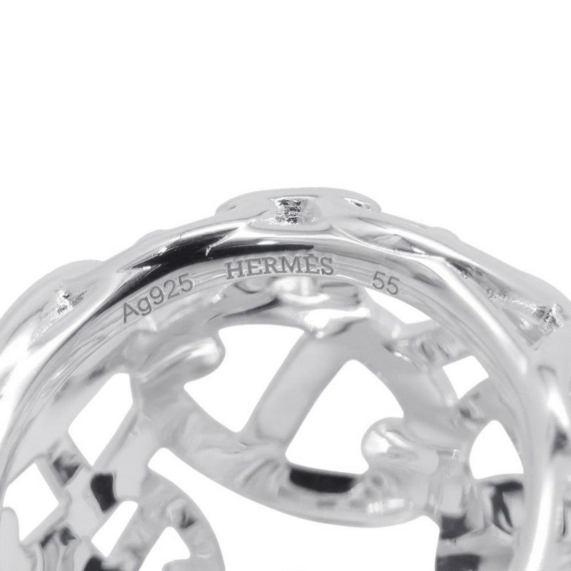 エルメス リング シェーヌダンクル アンシェネTGM Enchainee SV925シルバー リングサイズ55 H114619B 00049 HERMES 指輪