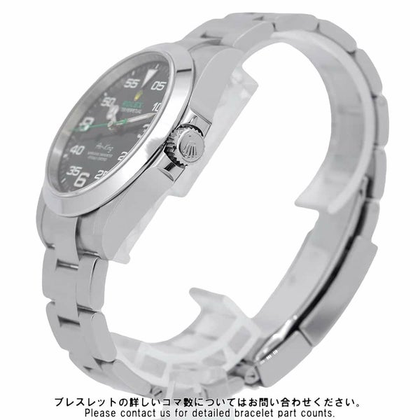ロレックス エアキング ランダムシリアル ルーレット 126900 ROLEX 腕時計 黒文字盤