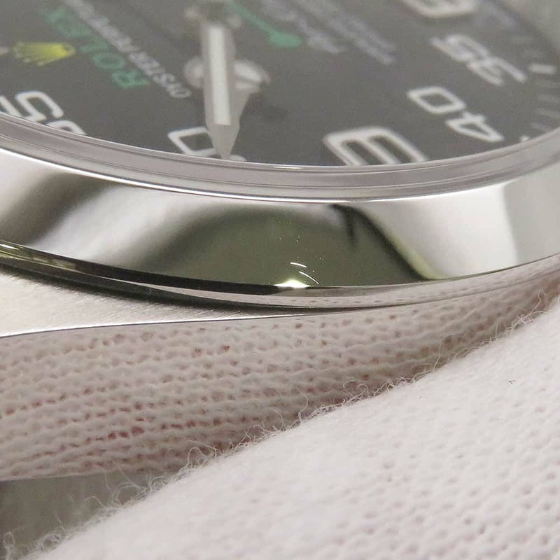 ロレックス エアキング ランダムシリアル ルーレット 126900 ROLEX 腕時計 黒文字盤