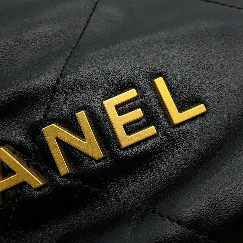 シャネル ハンドバッグ CHANEL 22 ミニ ココマーク シャイニーカーフスレザー AS3980 CHANEL 2way ショルダー