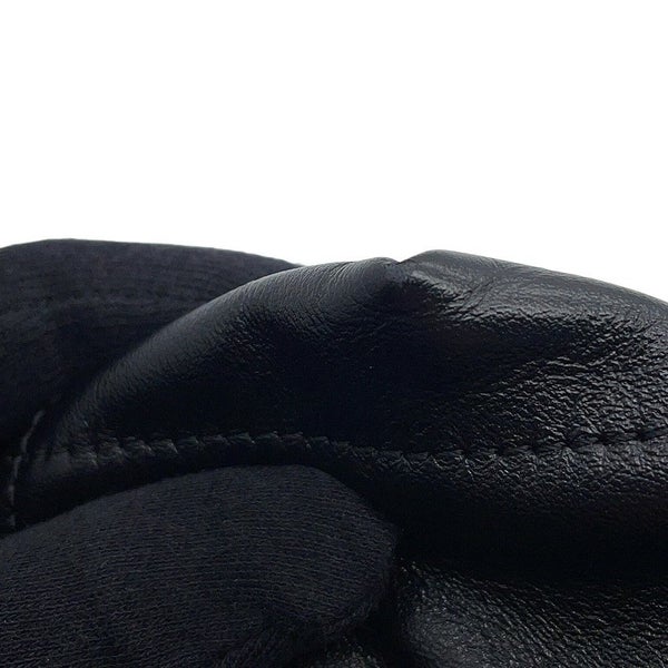 シャネル ハンドバッグ CHANEL 22 ミニ ココマーク シャイニーカーフレザー AS3980 CHANEL 2way 黒