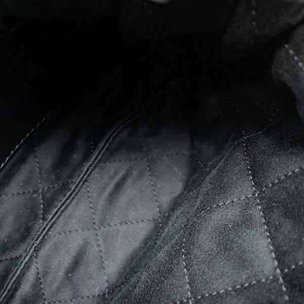 シャネル ハンドバッグ CHANEL 22 ミニ ココマーク シャイニーカーフレザー AS3980 CHANEL 2way 黒