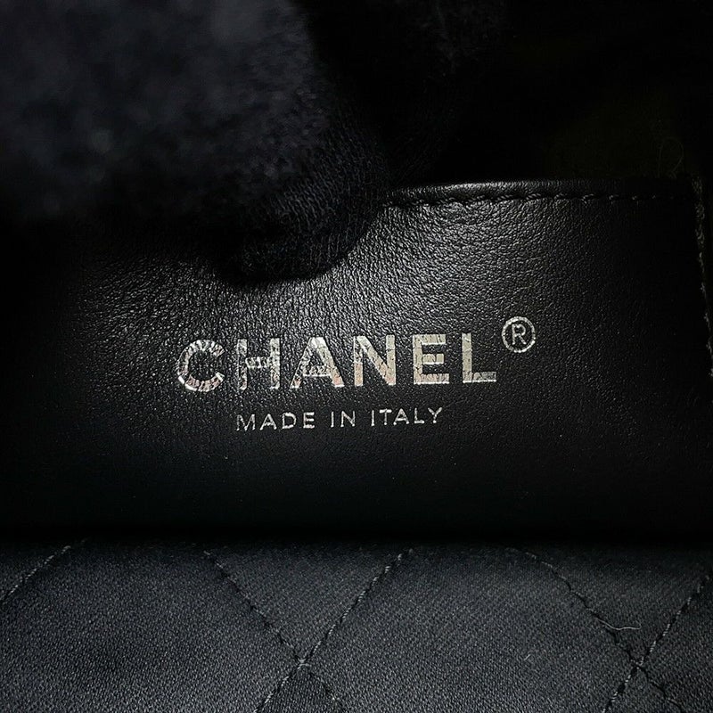 シャネル ハンドバッグ CHANEL 22 ミニ ココマーク シャイニーカーフレザー AS3980 CHANEL 2way 黒
