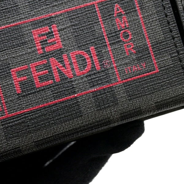 フェンディ ポーチ ポケットチャーム ズッカ 7AR759 FENDI ウエストポーチ メンズ