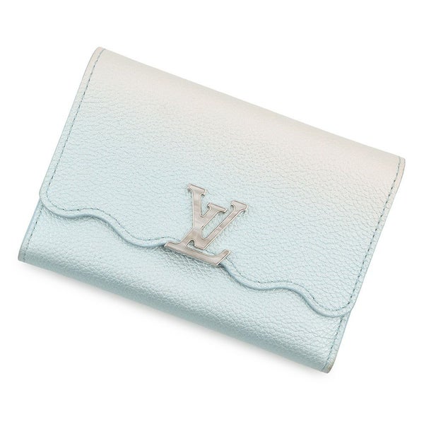 ルイヴィトン 三つ折り財布 トリヨンレザー ポルトフォイユ・カプシーヌ M83576 LOUIS VUITTON 財布