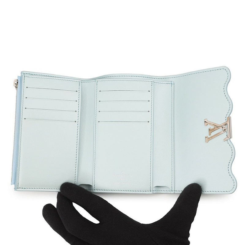 ルイヴィトン 三つ折り財布 トリヨンレザー ポルトフォイユ・カプシーヌ M83576 LOUIS VUITTON 財布