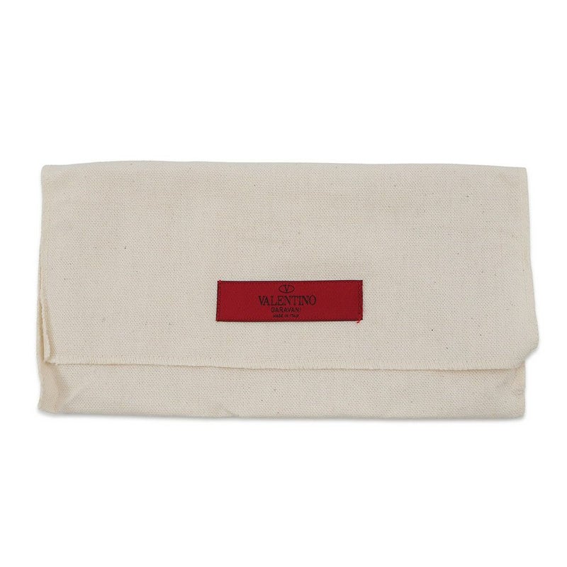 ヴァレンティノ・ガラヴァーニ 長財布 ロックスタッズ ラウンドジップ レザー VALENTINO 財布 黒