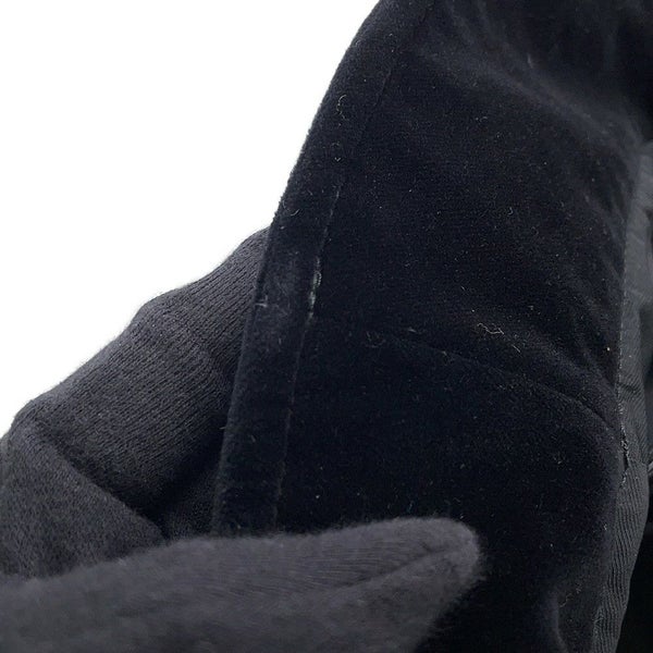 ミュウミュウ ハット ベルベット バケットハット サイズS 5HC196 MIUMIU 帽子 黒