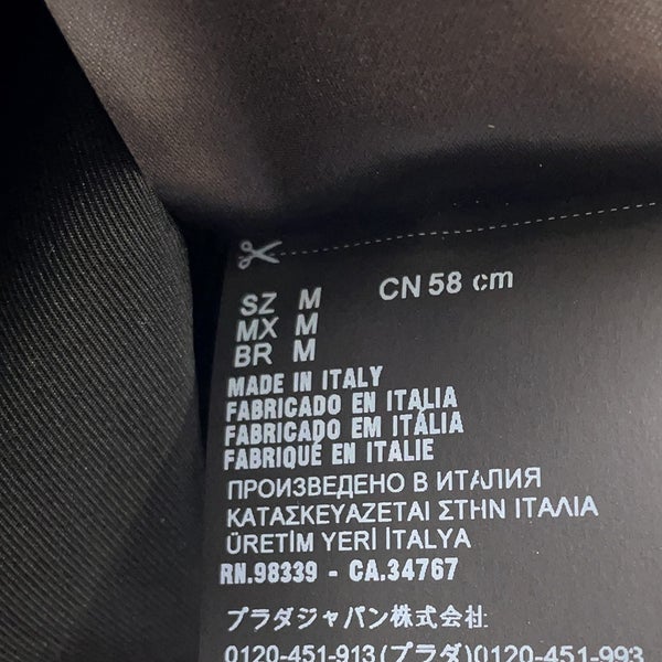 ミュウミュウ ハット ベルベット バケットハット サイズS 5HC196 MIUMIU 帽子 黒