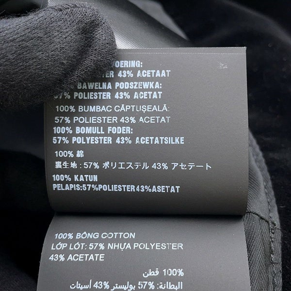 ミュウミュウ ハット ベルベット バケットハット サイズS 5HC196 MIUMIU 帽子 黒