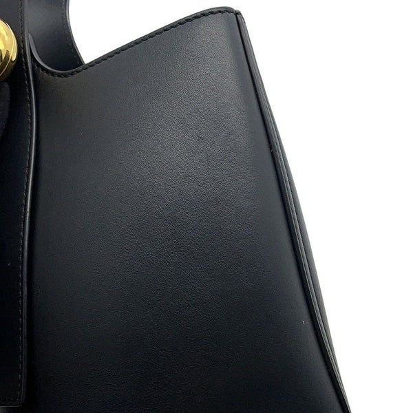 ロエベ ハンドバッグ ペブル バケットバッグ ミニ レザー AANBBBMX01 LOEWE 2ｗayショルダーバッグ 黒