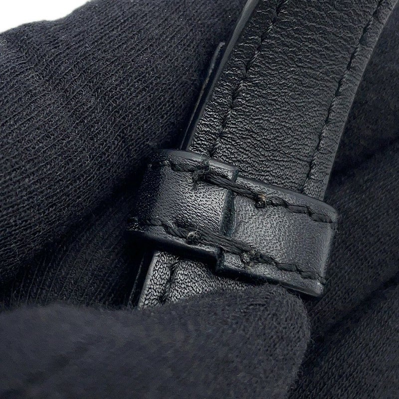 ロエベ ハンドバッグ ペブル バケットバッグ ミニ レザー AANBBBMX01 LOEWE 2ｗayショルダーバッグ 黒