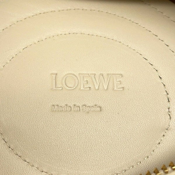 ロエベ ハンドバッグ パセオ スモール カーフレザー A709P48X02 LOEWE アイボリー 2wayショルダーバッグ