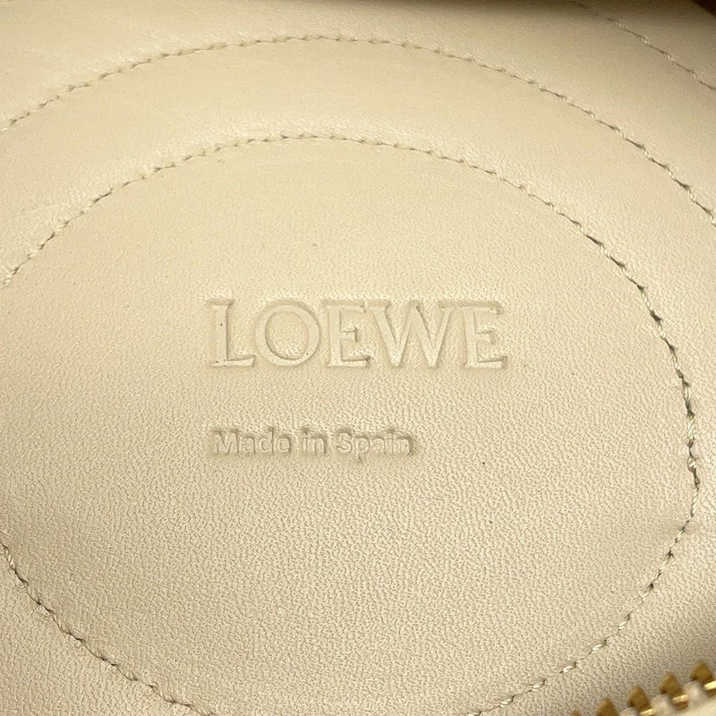 ロエベ ハンドバッグ パセオ スモール カーフレザー A709P48X02 LOEWE アイボリー 2wayショルダーバッグ
