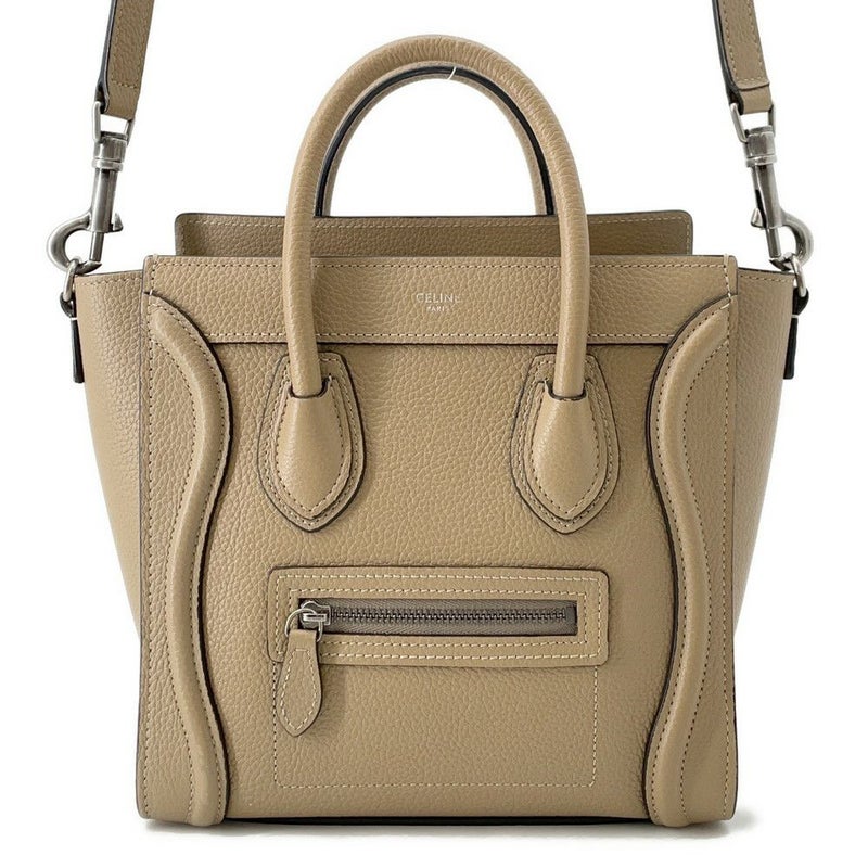 セリーヌ ハンドバッグ ラゲージ ナノショッパー 168243 CELINE バッグ 2wayショルダーバッグ