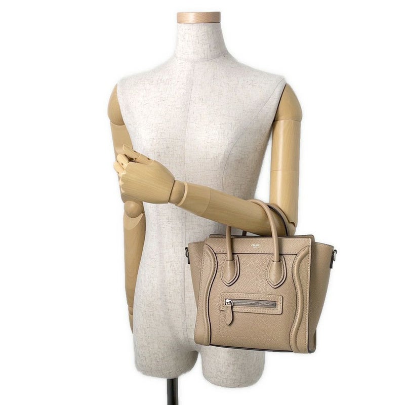 セリーヌ ハンドバッグ ラゲージ ナノショッパー 168243 CELINE バッグ 2wayショルダーバッグ