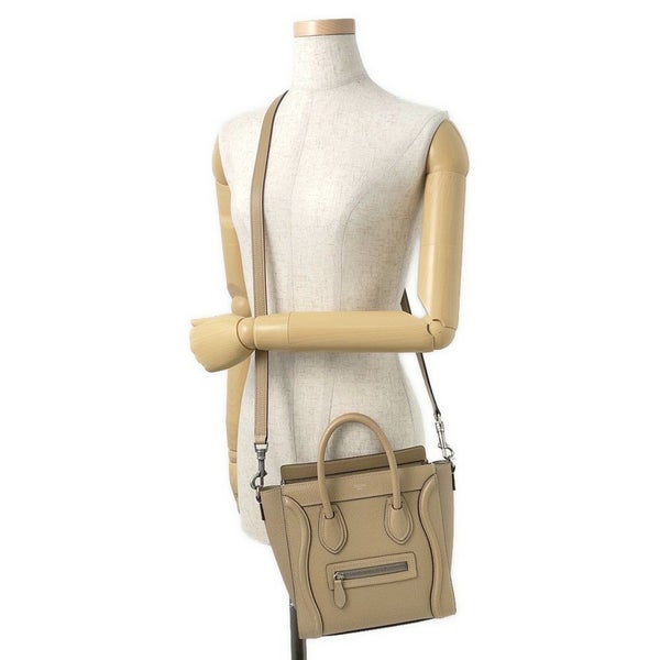 セリーヌ ハンドバッグ ラゲージ ナノショッパー 168243 CELINE バッグ 2wayショルダーバッグ