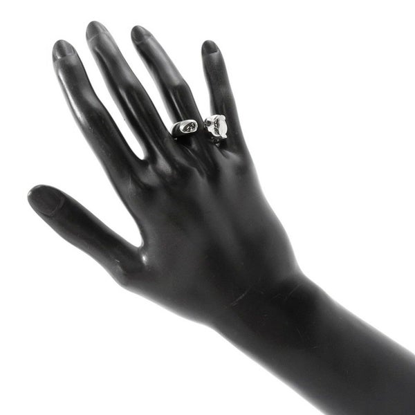 カルティエ リング パンテール ドゥ カルティエ ミディアム オニキス/ツァボライトガーネット 2P K18WG サイズ60 B4099500 指輪