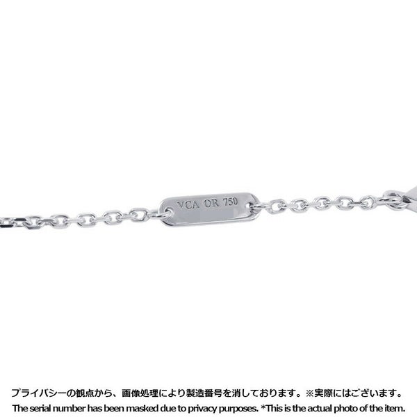 ヴァンクリーフ&アーペル ネックレス フルーレット ペンダント ダイヤモンド 7P 計0.73ct K18WGホワイトゴールド VCARP9X700