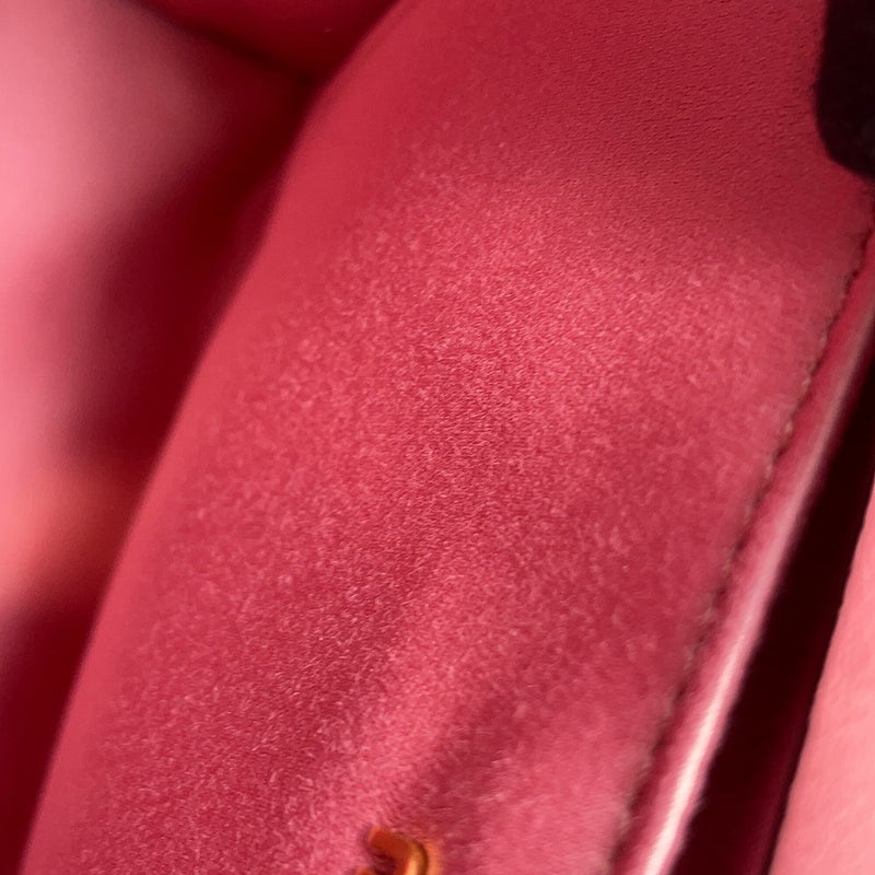 ミュウミュウ ハンドバッグ エンボスロゴ レザー 5BA243 Miu Miu 2wayショルダーバッグ