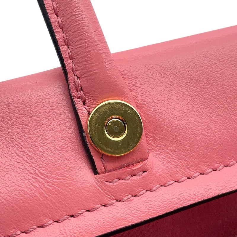 ミュウミュウ ハンドバッグ エンボスロゴ レザー 5BA243 Miu Miu 2wayショルダーバッグ