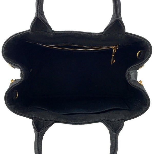 プラダ ハンドバッグ カナパ CANAPA キャンバス 1BG439 PRADA 2wayショルダーバッグ 黒