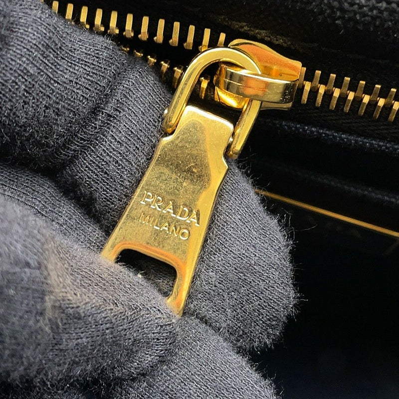 プラダ ハンドバッグ カナパ CANAPA キャンバス 1BG439 PRADA 2wayショルダーバッグ 黒