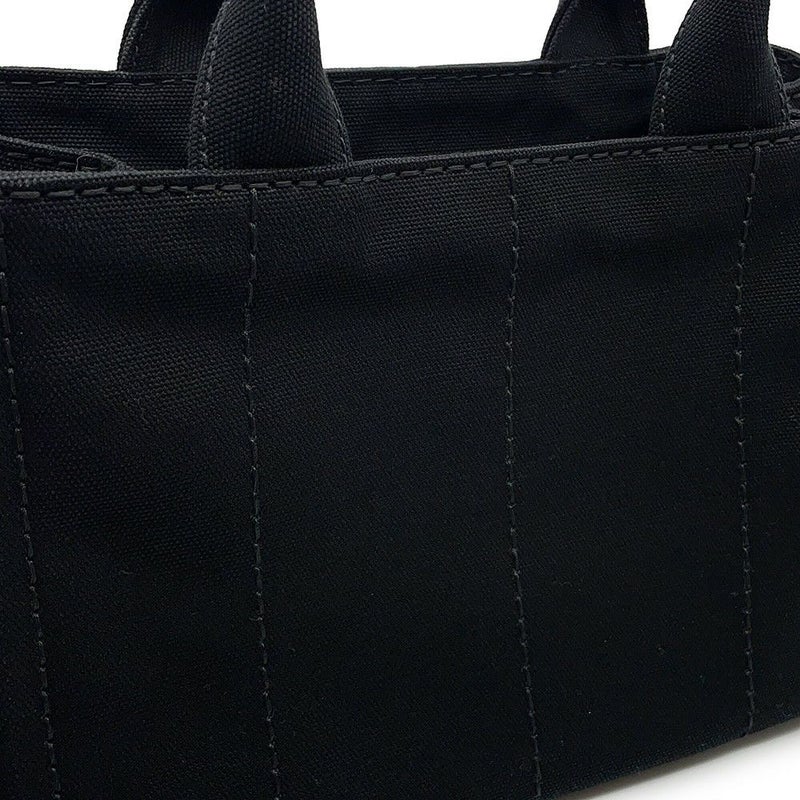 プラダ ハンドバッグ カナパ CANAPA キャンバス 1BG439 PRADA 2wayショルダーバッグ 黒