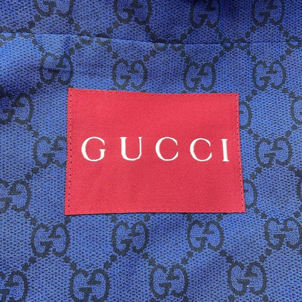 グッチ ジャケット GGコットン ウェブ ストライプ ポプリン メンズサイズ50 833465 GUCCI アウター ブルゾン