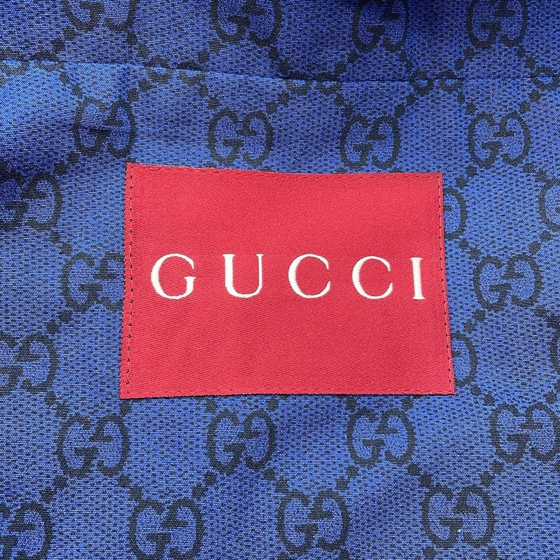グッチ ジャケット GGコットン ウェブ ストライプ ポプリン メンズサイズ50 833465 GUCCI アウター ブルゾン