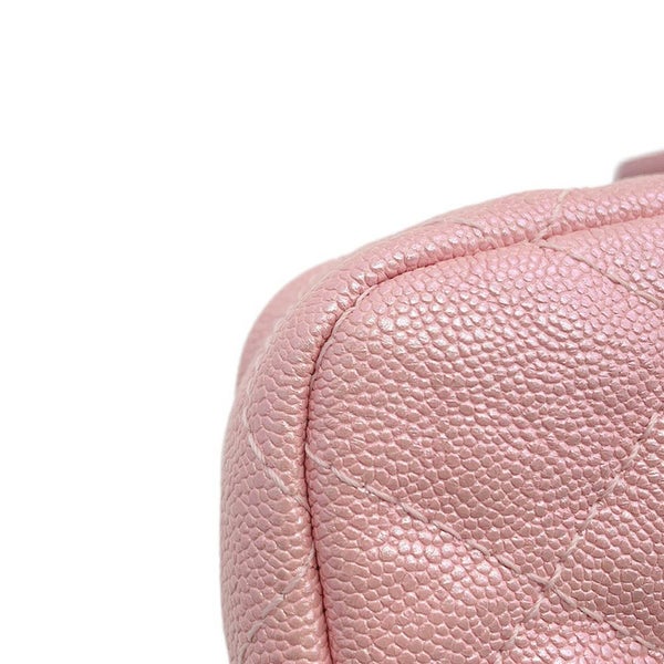 シャネル チェーンウォレット ココマーク マトラッセ キャビアスキン A82527 CHANEL ポシェット 財布