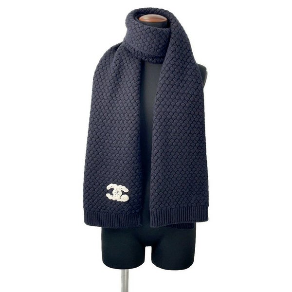 シャネル マフラー ココマーク カシミヤ AAB132 CHANEL