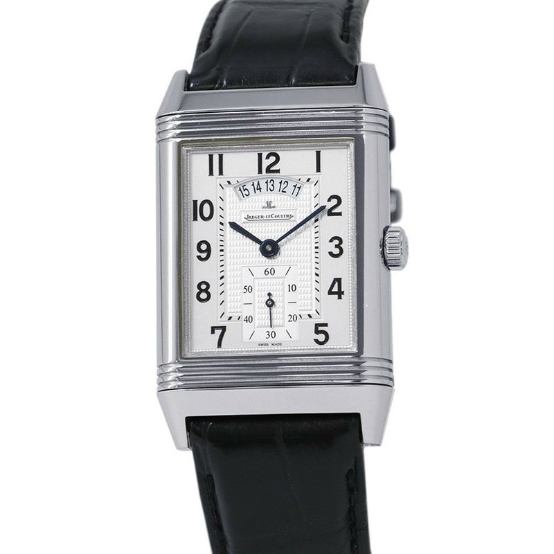 ジャガールクルト グランドレベルソ デュオ Q3748421 JAEGER-LECOULTRE 腕時計 シルバー/ブラック文字盤