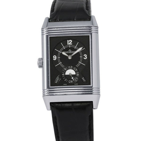 ジャガールクルト グランドレベルソ デュオ Q3748421 JAEGER-LECOULTRE 腕時計 シルバー/ブラック文字盤