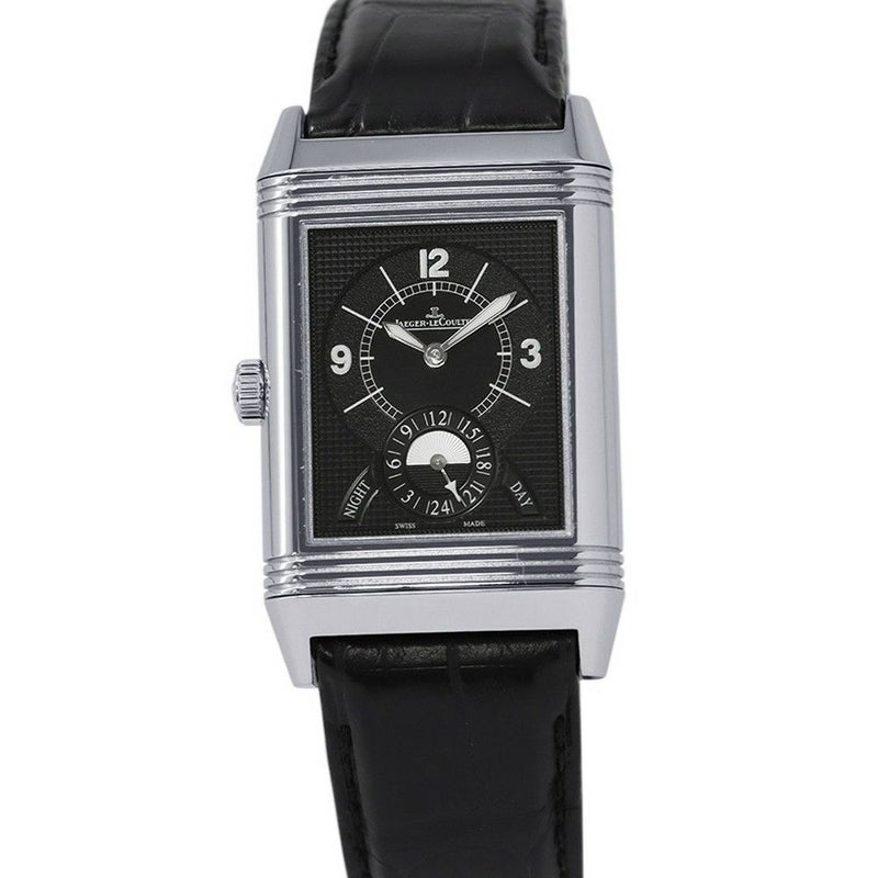 ジャガールクルト グランドレベルソ デュオ Q3748421 JAEGER-LECOULTRE 腕時計 シルバー/ブラック文字盤