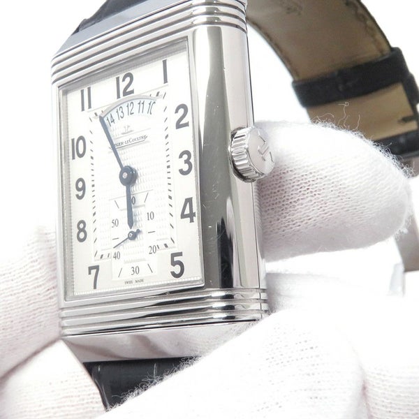 ジャガールクルト グランドレベルソ デュオ Q3748421 JAEGER-LECOULTRE 腕時計 シルバー/ブラック文字盤