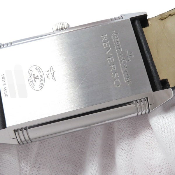 ジャガールクルト グランドレベルソ デュオ Q3748421 JAEGER-LECOULTRE 腕時計 シルバー/ブラック文字盤