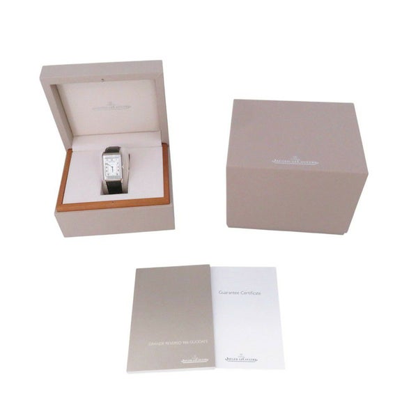 ジャガールクルト グランドレベルソ デュオ Q3748421 JAEGER-LECOULTRE 腕時計 シルバー/ブラック文字盤