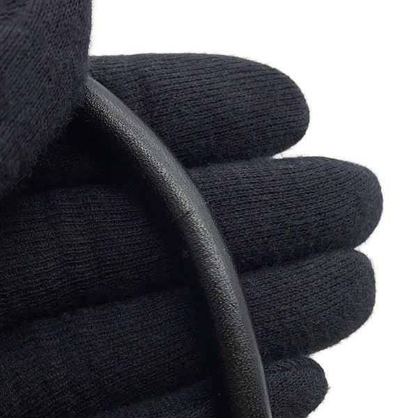 シャネル ショルダーバッグ カンボンライン ミディアム ココマーク レザー A25178 CHANEL バッグ 黒