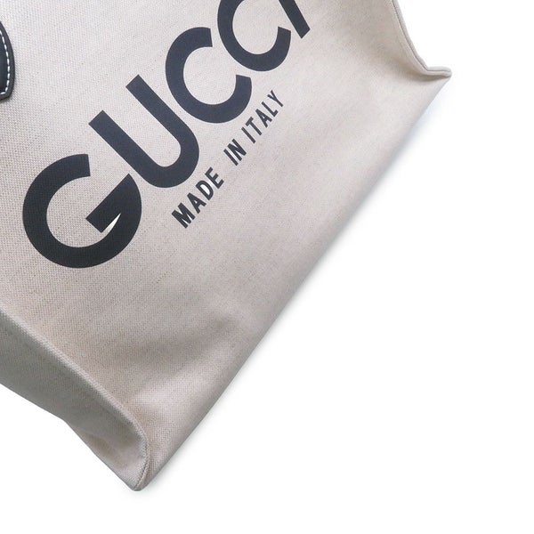 グッチ トートバッグ キャンバス/レザー GUCCI プリント 772176 GUCCI バッグ ショルダーバッグ ポーチ付き