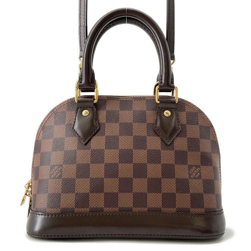 ルイヴィトン ハンドバッグ ダミエ・エベヌ アルマBB N41221 LOUIS