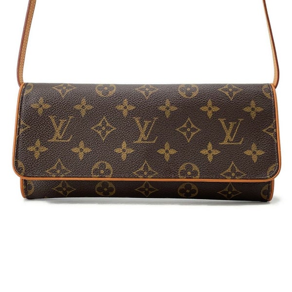 ルイヴィトン ショルダーバッグ モノグラム ポシェットツインGM M51852 LOUIS VUITTON ヴィトン バッグ
