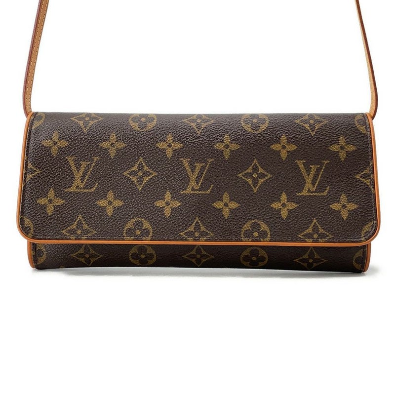 ルイヴィトン ショルダーバッグ モノグラム ポシェットツインGM M51852 LOUIS VUITTON ヴィトン バッグ