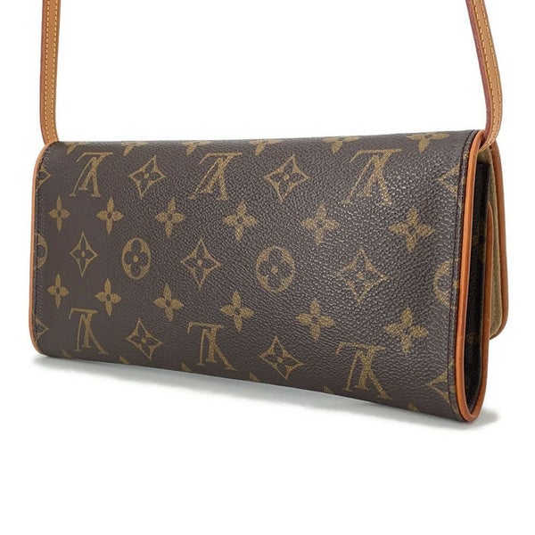 ルイヴィトン ショルダーバッグ モノグラム ポシェットツインGM M51852 LOUIS VUITTON ヴィトン バッグ