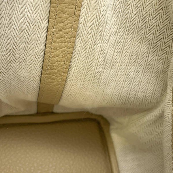 エルメス トートバッグ ガーデンパーティTPM トレンチ/シルバー金具 カントリー A刻印