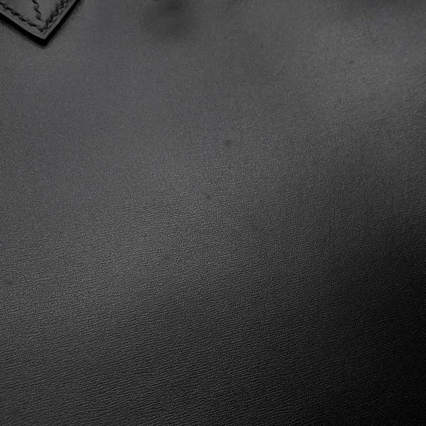 エルメス バーキン35 ブラック/ゴールド金具 ボックスカーフ □F刻印 HERMES Birkin ハンドバッグ 黒