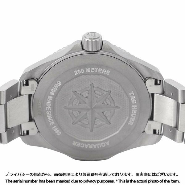 タグホイヤー アクアレーサー プロフェッショナル200 ソーラーグラフ WBP1180.BF0000 TAG Heuer 黒文字盤
