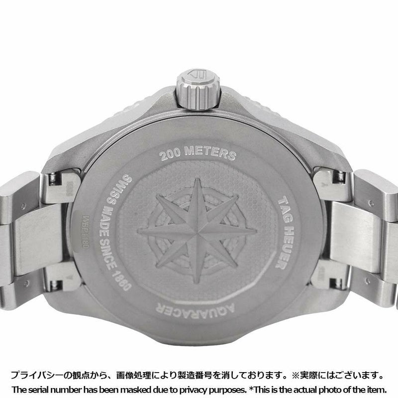 タグホイヤー アクアレーサー プロフェッショナル200 ソーラーグラフ WBP1180.BF0000 TAG Heuer 黒文字盤