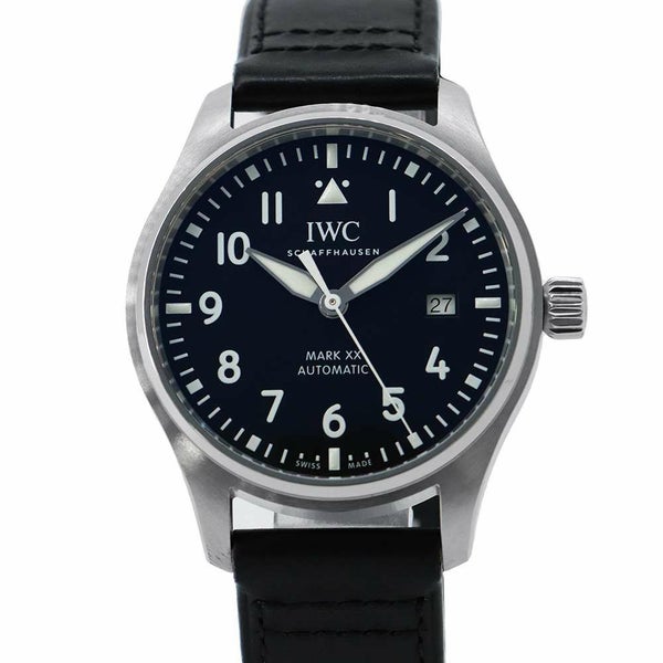 IWC パイロットウォッチ マークXX IW328201 腕時計 黒文字盤